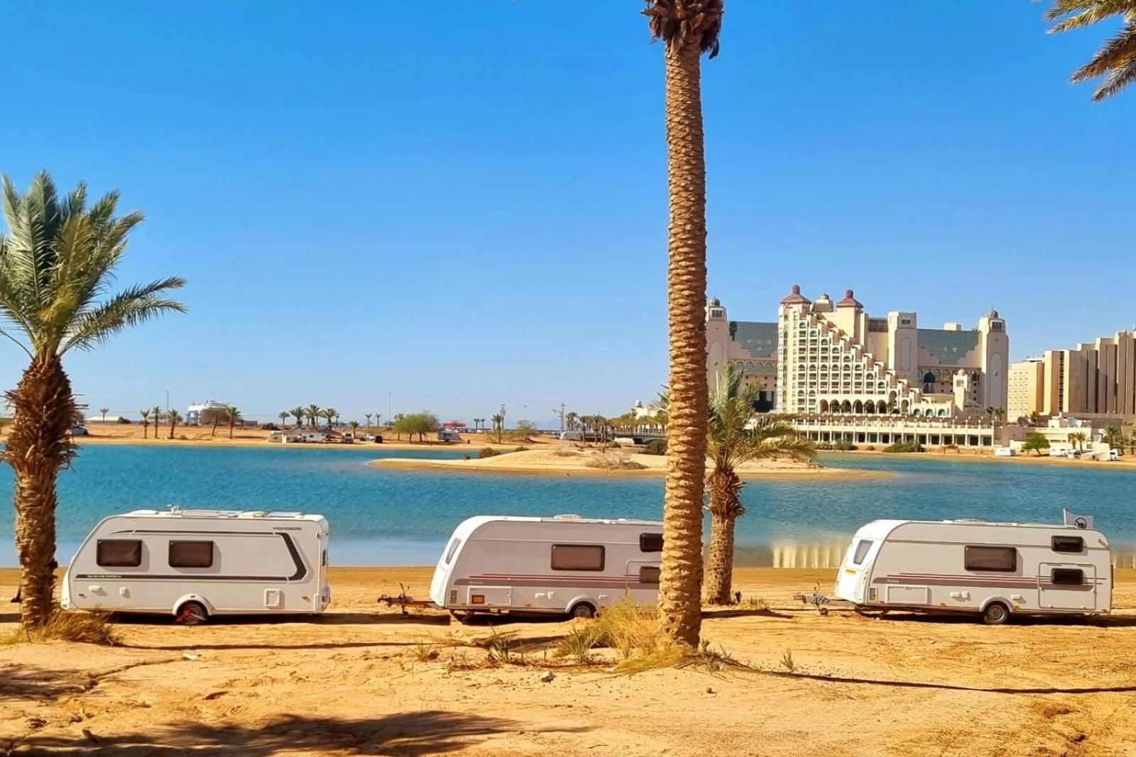 Caravan In The Desert Eilat Bagian luar foto